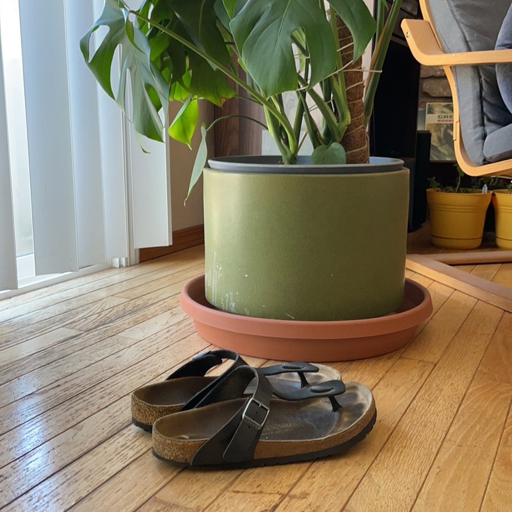 Birkenstocks Sandals Gizeh size 39 black